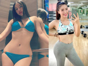 Thể thao - Á hậu biển Khánh Phương vòng ba 100 cm thi Hoa hậu Hoàn vũ, tập Gym như “cơm bữa”