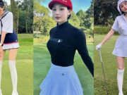 Thời trang - Thời trang đánh golf không trùng lặp của Hiền Hồ