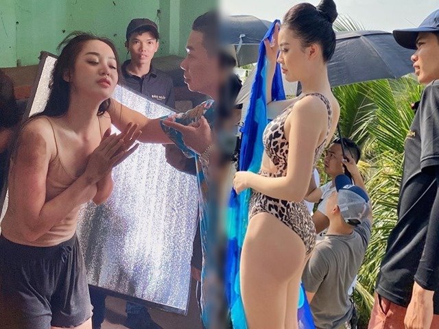 Hoàng Hải Thu lộ ảnh bầm dập, bật mí cảnh nóng trong phim ”Cảnh sát hình sự” hot nhất VTV
