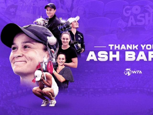 Sốc: Ashleigh Barty bất ngờ giải nghệ khi đang giữ ngôi đầu tennis thế giới