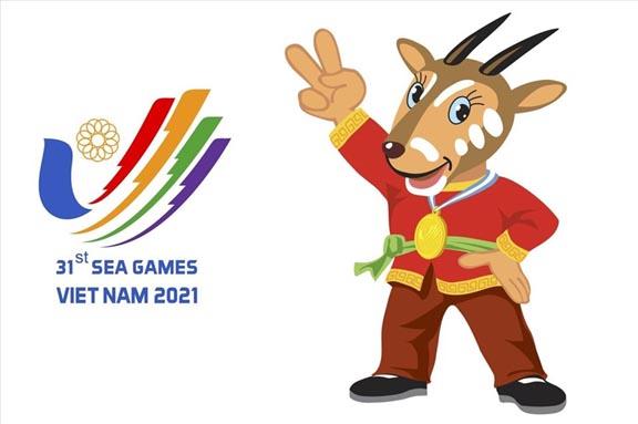 Linh vật và logo SEA Games 31.