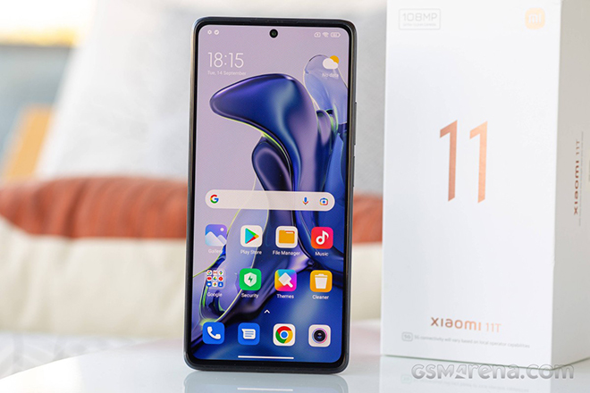 Xiaomi 11T.