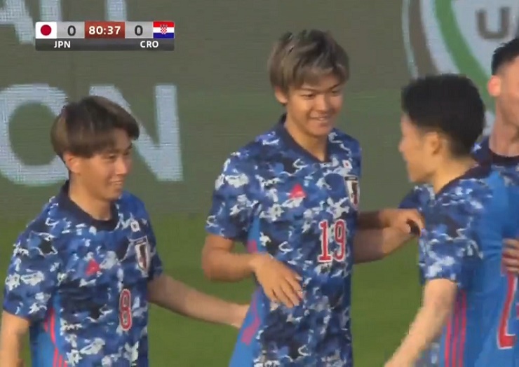 U23 Nhật Bản chơi áp đảo U23 Croatia