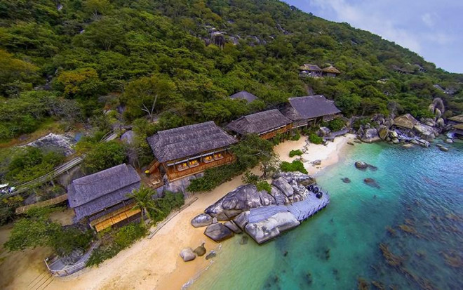 Six Senses Ninh Vân Bay từng được xem là "con gà đẻ trứng vàng" của NVT. (Ảnh: NVT)