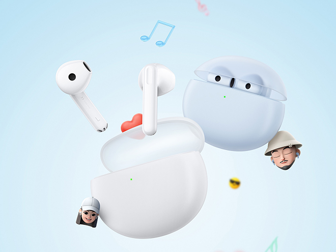 2 phiên bản màu của tai nghe&nbsp;Oppo Enco Air 2.