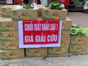 Thị trường - Tiêu dùng - Ùn ứ tại cửa khẩu, chuối tiêu quay đầu bán với giá rẻ chưa từng có