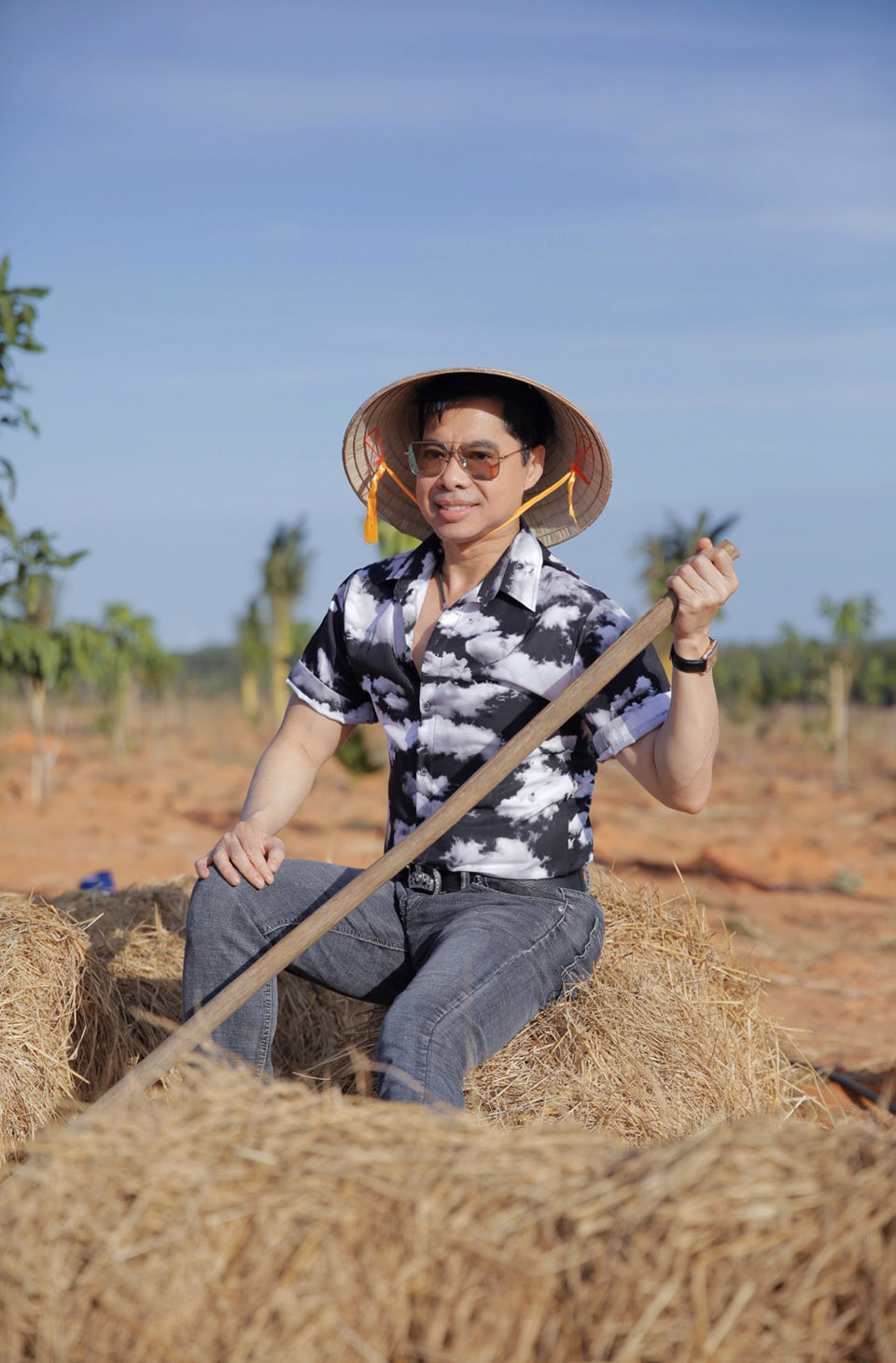Danh ca Ngọc Sơn về Bình Thuận làm nông dân