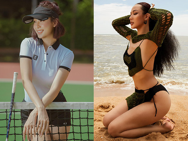 Người đẹp Ngô Mỹ Hải thi Hoa hậu Hoàn Vũ, dáng đẹp nhờ mê Golf