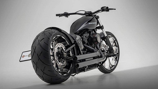 Harley-Davidson Bundnerbike được mô tả như một chiếc &#34;chopper cơ bắp và hiện đại&#34;
