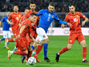 Bóng đá - Trực tiếp bóng đá Italia - Bắc Macedonia: Bàn thắng ấn định (Vòng loại World Cup) (Hết giờ)