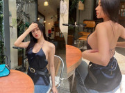 Thời trang - Mặc váy &quot;cut out&quot;,  cô điều dưỡng xinh đẹp lấn át hot girl MXH