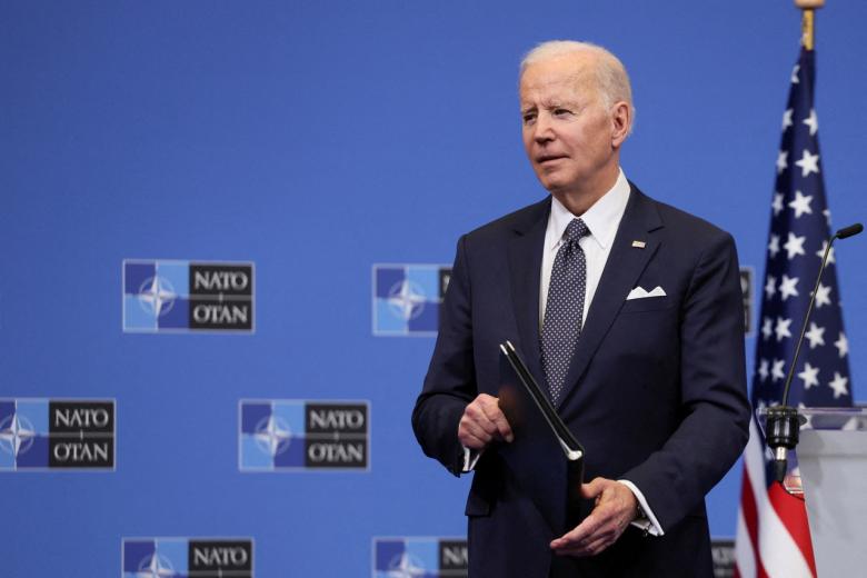 Tổng thống Mỹ Joe Biden kêu gọi loại Nga khỏi nhóm G20. Ảnh: Reuters