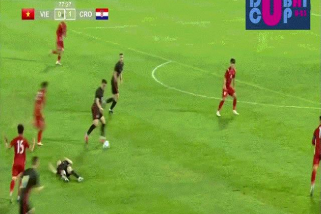 Video bóng đá U23 Việt Nam - U23 Croatia: Đẳng cấp lên tiếng, xà ngang cứu thua (Dubai Cup)