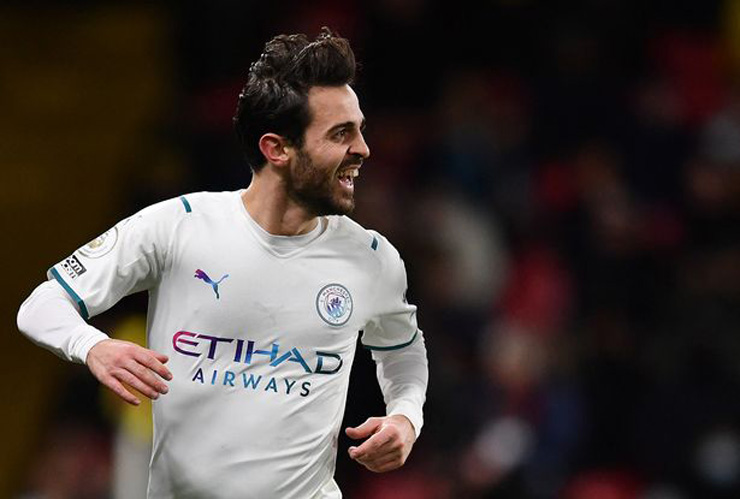 Bernardo Silva được đánh giá là tiền vệ hay nhất Ngoại hạng Anh lúc này