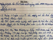 Bạn trẻ - Cuộc sống - Nghẹn ngào trước bài văn kể về kỷ niệm đáng nhớ của học sinh lớp 6