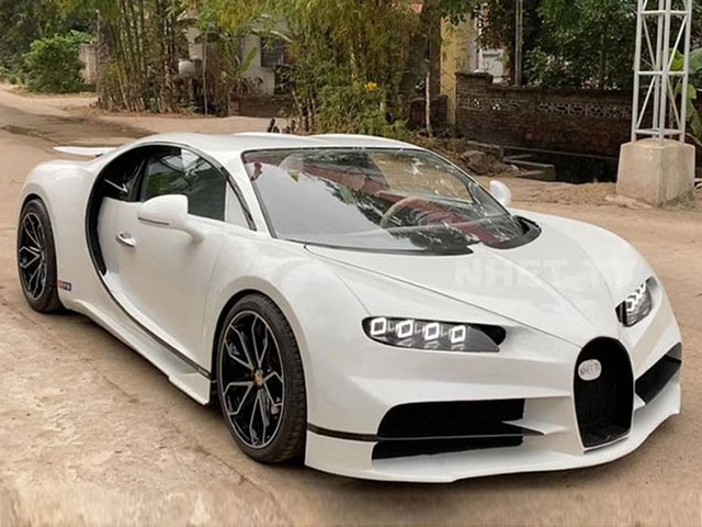 Bugatti Chiron ”made in Việt Nam” thay màu áo mới