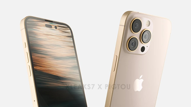 Ảnh concept&nbsp;iPhone 14 Pro.