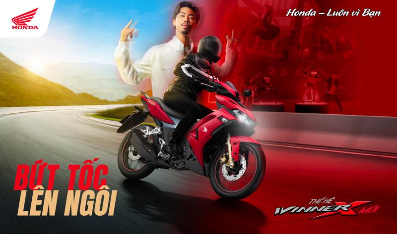 Honda trình làng mẫu xe Winner X phiên bản V3 2022