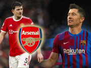 Bóng đá - Arsenal muốn &quot;giải cứu&quot; Maguire khỏi MU, Barca bán 7 SAO mua Lewandowski (Clip 1 phút Bóng đá 24H)