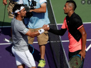 Thể thao - Video tennis Nick Kyrgios - Fabio Fognini: Phong độ đỉnh cao, 62 phút &quot;tốc hành&quot; (Miami Open)