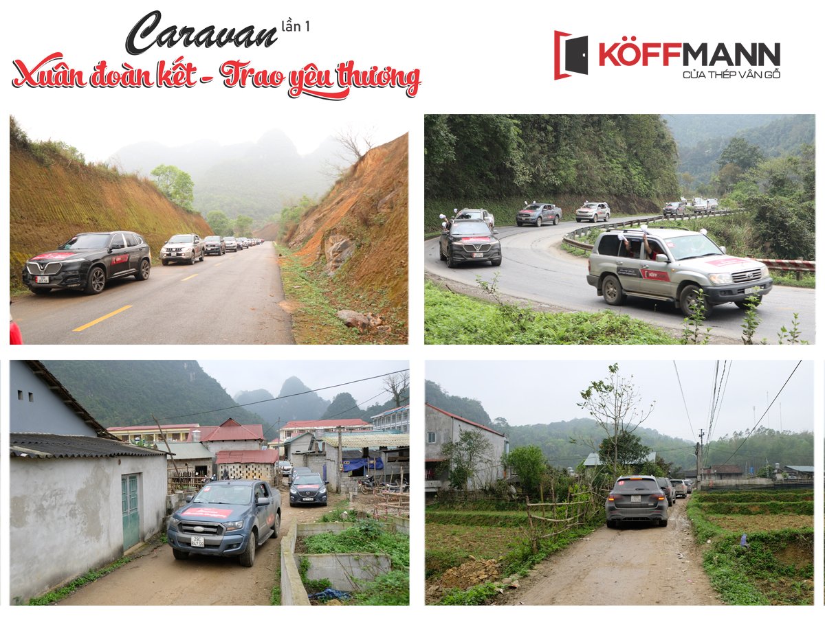 Cửa thép vân gỗ Koffmann tổ chức chương trình Caravan: “Xuân đoàn kết – Trao yêu thương” lần 1 - 1