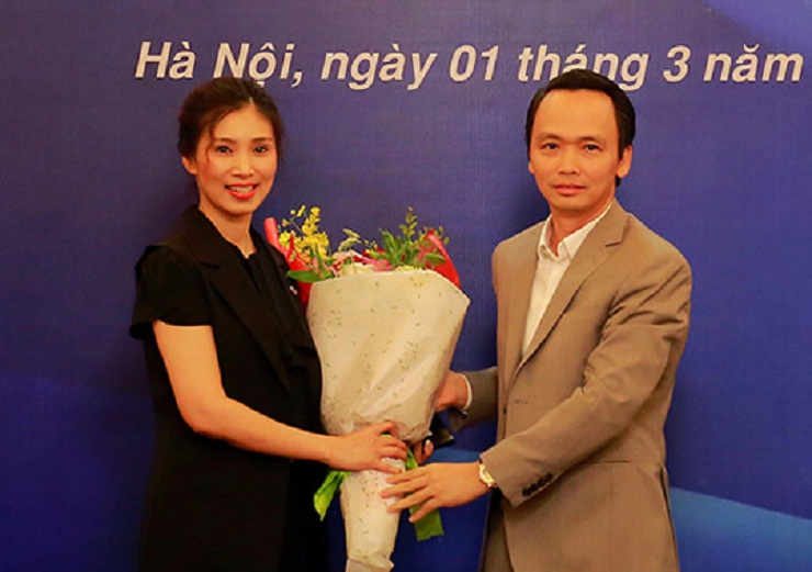 Bà Vũ Đặng Hải Yến thời điểm lần đầu được bổ nhiệm chức vụ Phó Tổng Giám đốc Tập đoàn FLC hồi năm 2017