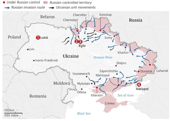 Muốn kiểm soát hoàn toàn vùng Donbass, Nga cần phải đánh bại quân chủ lực của Ukraine.