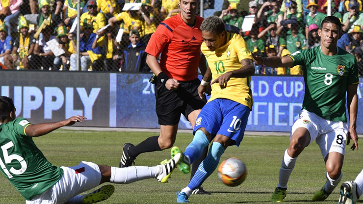 Brazil từng bị Bolivia cầm chân không bàn thắng trên "núi cao" Hernando Siles gần 5 năm trước