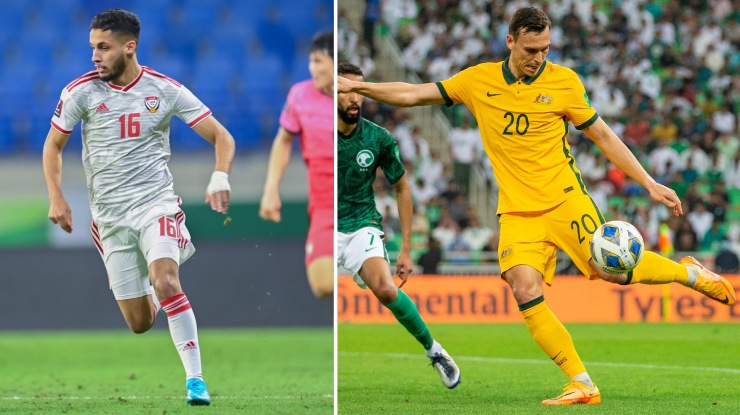 UAE và Australia đối đầu ở vòng loại thứ 4 World Cup khu vực châu Á để giành vé dự play-off liên lục địa gặp đại diện Nam Mỹ