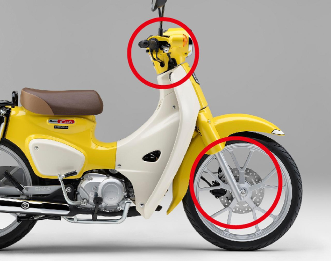 Cận cảnh huyền thoại 2022 Honda Super Cub 110 phanh đĩa ABS - 2