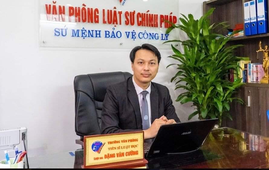 TS.LS Đặng Văn Cường - Trưởng VP luật sư Chính pháp