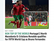 Bóng đá - Bồ Đào Nha dự World Cup: Báo thế giới khen Ronaldo và Fernandes “hóa Rồng”