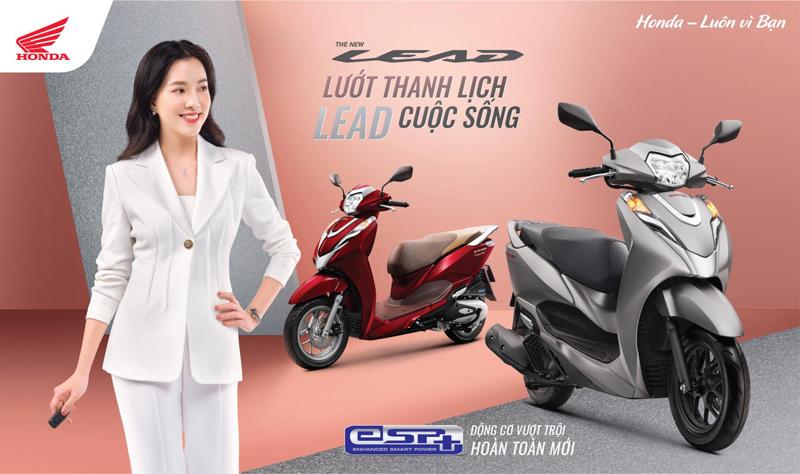 Honda Lead được trang bị động cơ eSP+ mới nhất