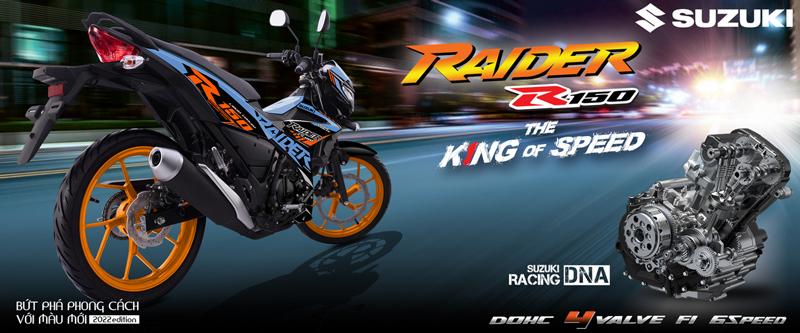 Suzuki Raider R150 và Satria F150 được đánh giá là có khả năng tăng tốc nhanh nhất