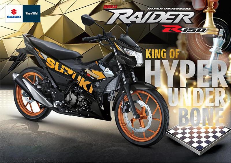 Suzuki Raider R150 và Satria F150 - ông vua của dòng xe hyper-underbone