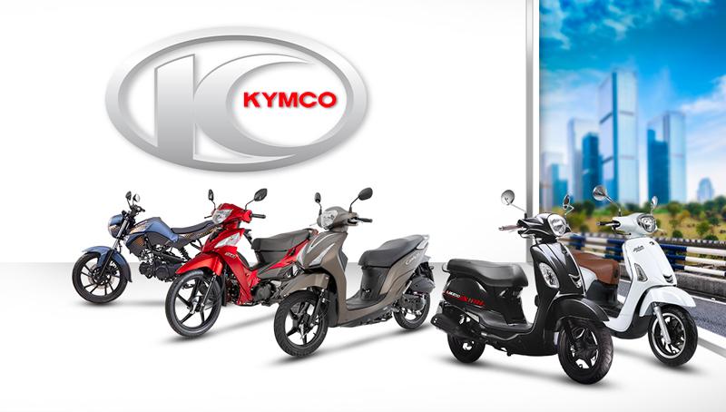 Xe máy 50cc của Kymco đa dạng mẫu mã thiết kế và loại động cơ được trang bị