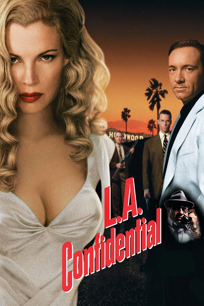 L.A. Confidential (1997) nhận được 9 giải đề cử Oscar và giành được hai giải là Kịch bản chuyển thể xuất sắc nhất cho biên kịch kiêm đạo diễn Curtis Hanson và giải nữ diễn viên phụ xuất sắc nhất cho Kim Basinger.
