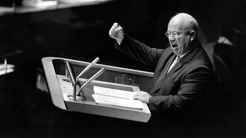 Nikita Khrushchev, nhà lãnh đạo Liên Xô, có quyết định bất ngờ về bán đảo Crimea năm 1954. Ảnh: AP