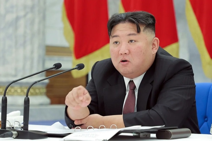 Nhà lãnh đạo Triều Tiên Kim Jong Un.