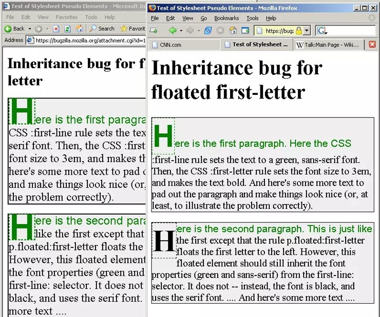 Sự cố CSS tồn tại 18 năm trên Firefox đã được sửa chữa.