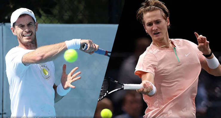 Andy Murray từng thua Sebastian Korda trong lần duy nhất họ từng gặp nhau năm ngoái ở Gijon