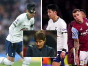 Bóng đá - Tottenham thua đau: Son Heung min nổi cáu ném mặt nạ, Conte tuyên bố cực phũ