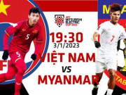 Bóng đá - AFF Cup 2022: Tương quan trước trận Việt Nam - Myanmar, 19h30 giờ 3/1/2023