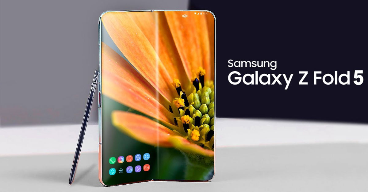 Ảnh concept Galaxy Z Fold 5.