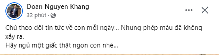 Sao Việt thương tiếc bé Hạo Nam: &#34;Nơi đó sẽ không còn đau đớn nữa&#34; - 5