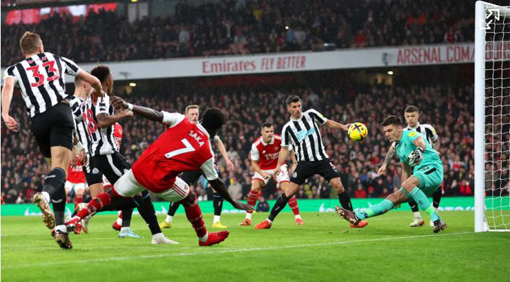 Arsenal đánh phủ đầu bất thành Newcastle&nbsp;