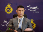 Bóng đá - Ronaldo phát biểu &quot;gây cười&quot; ngày ra mắt Al Nassr, bị triệu fan mỉa mai