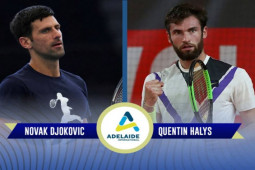 Video tennis Djokovic - Halys: Vất vả ngoài dự kiến, 2 loạt tie-break căng thẳng (Adelaide Cup)