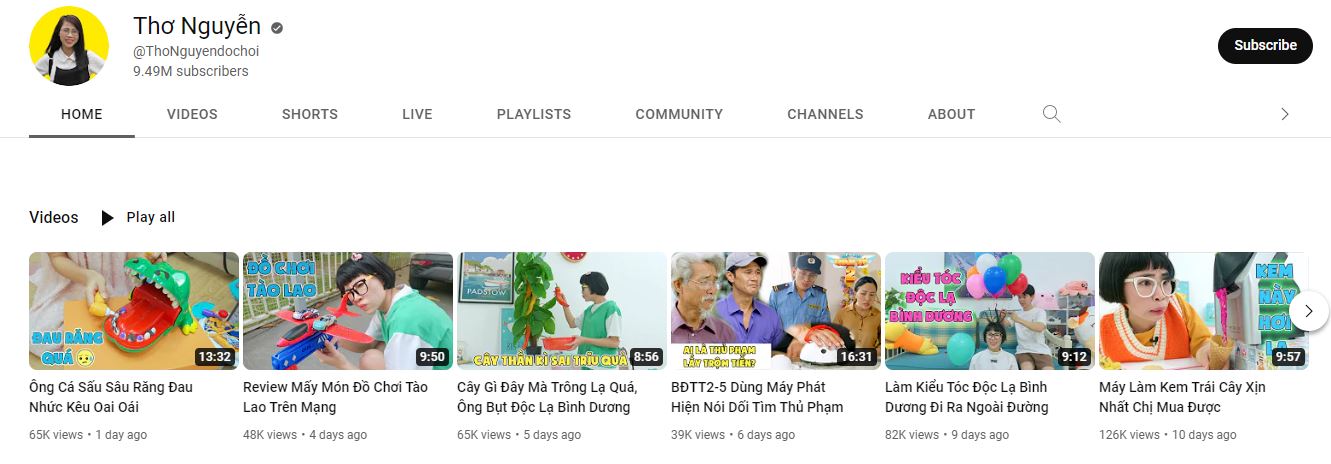 Kênh YouTube đóng thuế 2 tỷ đồng của Thơ Nguyễn giờ ra sao? - 5