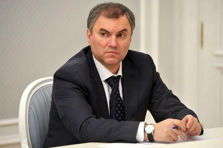 Chủ tịch Duma Quốc gia (Hạ viện Nga) - ông Vyacheslav Volodin. Ảnh: TASS
